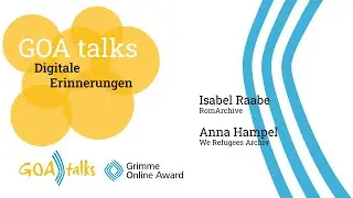 #GOAtalks22 – Interview mit Isabel Raabe, Anna Hampel und Christoph Sterz