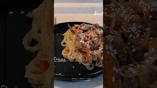 glass noodles with pork 😋 