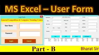 Fully Automated Data Entry User Form in Excel | Excel VBA - Create User Form - Part B
