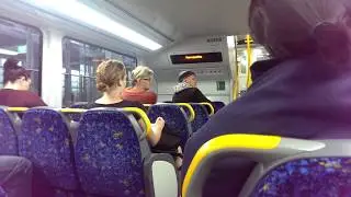 Aftermath of a 55 year old man choking his wife on Sydney train