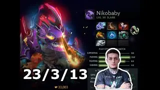 Dota 2: Nikobaby (Slark) Outplayed Offlane Viper