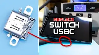 Charge Port Replacement on Nintendo Switch OLED - Step by Step Guide