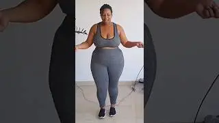 #pularcorda #exercisemotivation #plussize