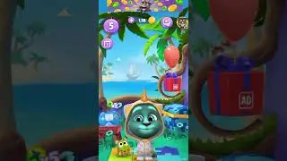 my talking tom 2 part 19 # cat opens rich man's gifts