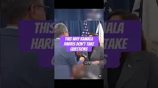 This is why Kamala Harris don’t take questions from the press.  #vpharris #trump #america
