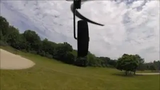 NEW!!! HobbyZone Mini Apprentice S Onboard Flight! 8MPH Wind!