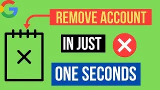 How to remove google account 2021 | Remove google account android 2021 |Easy way to remove google🔥.
