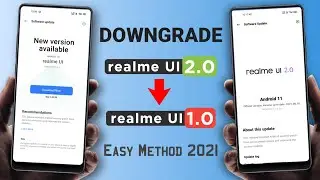 How to Downgrade realme UI 2.0 to realme UI 1.0 | Rollback Android 11 to 10