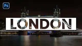 Transparent Text Effect in Photoshop Tutorial 