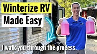 How to Winterize a Camper with Antifreeze | Beginner-Friendly + FREE ✅ List