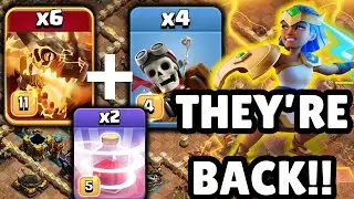 SUPER DRAGONS ARE BACK WITH RC TRICK! Clash of Clans
