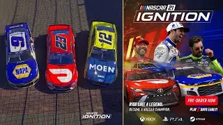 NASCAR 21: IGNITION |  FULL GAME FEATURES, TRAILER, RELEASE DATE AND MORE!
