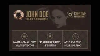 2017 BEST BUSINESS CARD PSD TEMPLATES