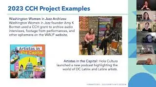HumanitiesDC 2024 Grant Overview Session with ASL Interpretation