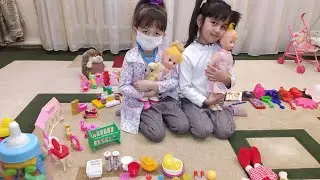Маша и папа  Бугун ман доктор 💉💉