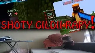 Minecraft Shoty Gildii RAPY! - TobiaszGaming zakłada strefe - JaTuBiegam robi fikołka  / FAWORKA
