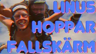Linus hoppar fallskärm