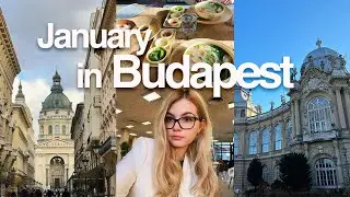 Budapest vlog (｡◕‿◕｡) City Park, art gallery, food, work days, matcha cafe [January 2022]