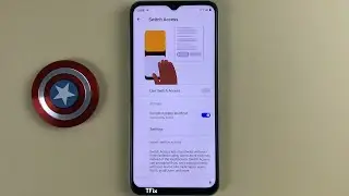 How to enable/disable Switch access on Realme C35 Android 11