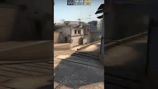 Short Smoke from T Spawn on Mirage #shorts  #csgo