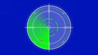 Radar effect/enemy approach #6 1080p 60fps / Greenscreen HD for Vlogs