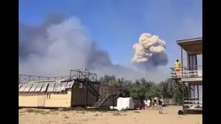 Новофёдоровка   прилёт в склад боеприпасов и аэродром 4