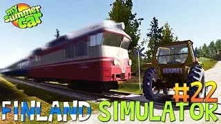My Summer Car - TRAIN VS TRACTOR - TRAIN UPDATE - My Summer Car Gameplay