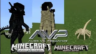 Alien Addon for Minecraft Pocket Edition and Bedrock 1.19+ | AVP: PROMETHEUS