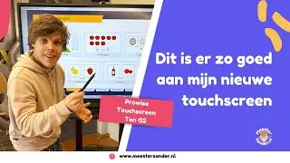 Dit is mijn nieuwe Digibord: Prowise Touchscreen Ten G2