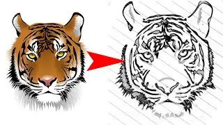 Convert photo into Sketch in Photoshop | Pencil Drawing | Effects