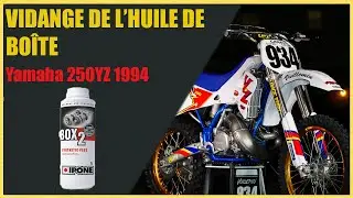 Comment vidanger l'huile de boîte sur une Yamaha 250 YZ 1994 - Tutoriel