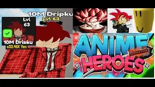 New Secret 10M Dripku ANIME HERO SIMULATOR 😱
