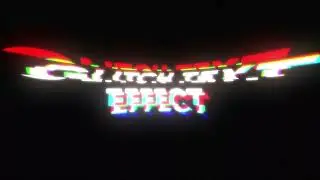 Glitch Text Effect Animation ! After Effect Free Template Download 06 ! 99 Design Studio !