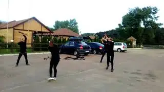 Коллектив Reiton  Подготовка к огненному шоу  Комплекс отдыха Стрижень  Чернигов