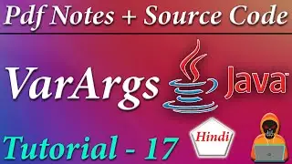 VarArgs ( Pass Infinite arguments in functions ) in JAVA || JAVA Tutorial in Hindi #17 || Death Code