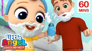 Aku Mau Keren Seperti Ayah! | Lagu Anak Cinta Ayah | Little Angel Bahasa Indonesia