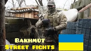 Fighting on the streets of Bakhmut. Video captured by ukraine soldiers head cam.