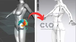 How to Modify & Measure a Daz Avatar for Clo3D | Measure Metrics & Body Morphs