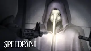 Plague Doctor - SCP 049 SpeedPaint