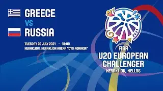 Greece - Russia | 20/07/2021 - FIBA U20 European Challenger 2021