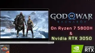 I Ran God of War Ragnarok on a Ryzen 7 5800H + RTX 3050 and Got SMOOTH Performance!