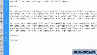 آموزش برنامه نویسی html قسمت سوم