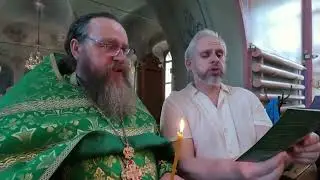 2023.07.31 Протоиерей Роман Неверов. На всенощном бдении преподобному Серафиму Саровскому