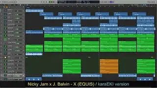 Nicky Jam x J. Balvin - X (EQUIS) / karaEKI version