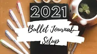 2021 Bullet Journal Setup// Minimalistic & Beginner Friendly📔🖊
