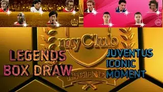 Legends Box Draw & Juventus Iconic Moment Pack Opening! Pes 2020 Mobile