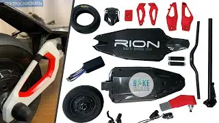 What is the fastest electric scooter RION made of?