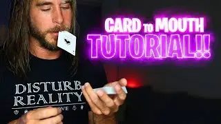 CARD TO MOUTH!! – Easy POWERFUL Magic Card Trick Tutorial