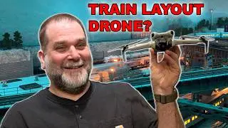Filming Model Trains With A Drone!