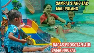 LIBURAN BERENANG ‼️BAGAS BERMAIN PROSOTAN AIR SAMA NAUFAL DI KOLAM RENANG RESINCA FB plupuh,,,